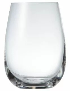 Salt&Pepper Cuvee Set of 6 Stemless Wine Glasses
