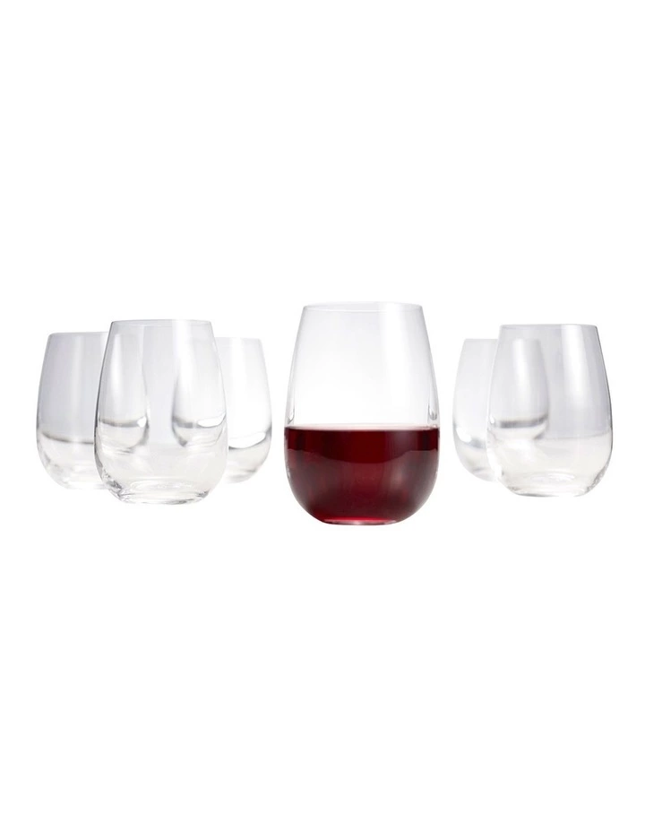 Salt&Pepper Cuvee Set of 6 Stemless Wine Glasses 2 Salt&Pepper Cuvee Set of 6 Stemless Wine Glasses - Image 2