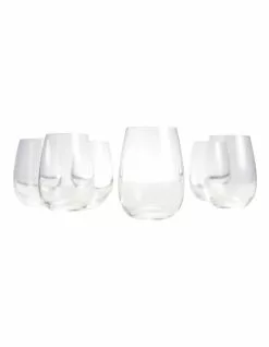 Salt&Pepper Cuvee Set of 6 Stemless Wine Glasses 12 Salt&Pepper Cuvee Set of 6 Stemless Wine Glasses -Dining Shop 120189880 4 1 720x928