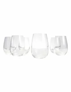 Salt&Pepper Cuvee Set of 6 Stemless Wine Glasses 16 Salt&Pepper Cuvee Set of 6 Stemless Wine Glasses -Dining Shop 120189880 4 720x928