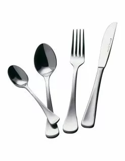 Maxwell & Williams Cosmopolitan 16 Piece Cutlery Set Grey