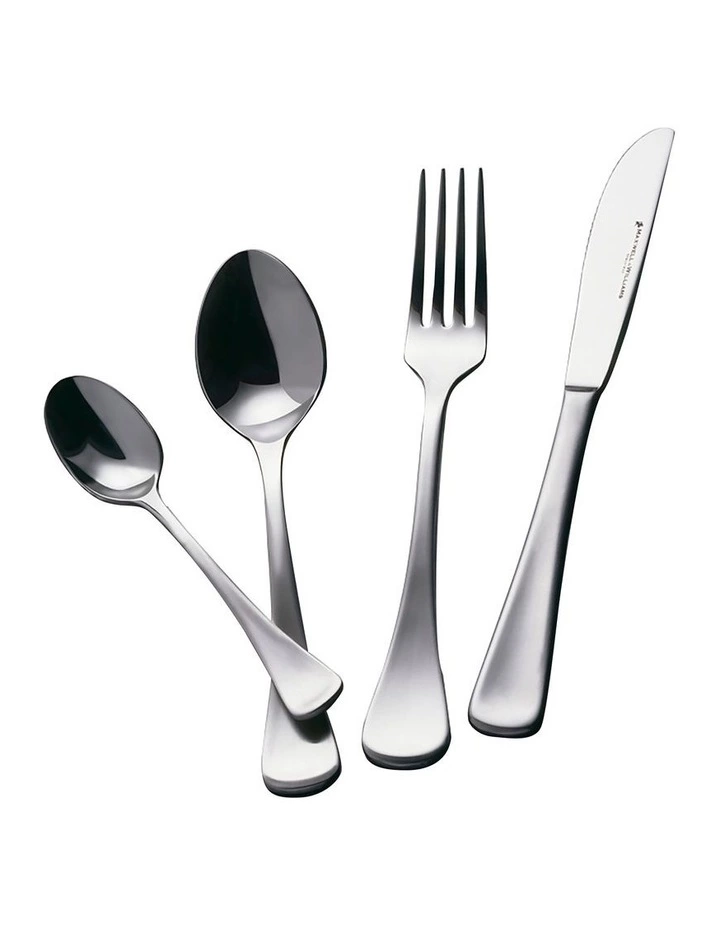 Maxwell & Williams Cosmopolitan 16 Piece Cutlery Set Grey 1 Maxwell & Williams Cosmopolitan 16 Piece Cutlery Set Grey