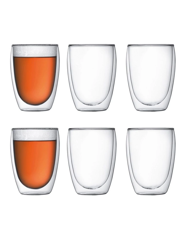 Bodum Pavina Double Walled 6pc Glass Set 1 Bodum Pavina Double Walled 6pc Glass Set