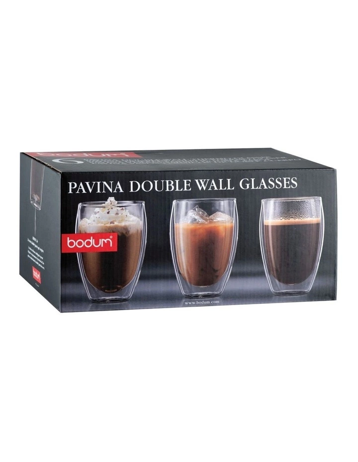 Bodum Pavina Double Walled 6pc Glass Set 2 Bodum Pavina Double Walled 6pc Glass Set - Image 2