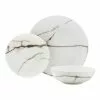 Salt&Pepper Marble 12 Piece Dinner Set