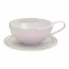 Salt&Pepper 250ml Eclectic Tea Cup And Saucer Set Pink