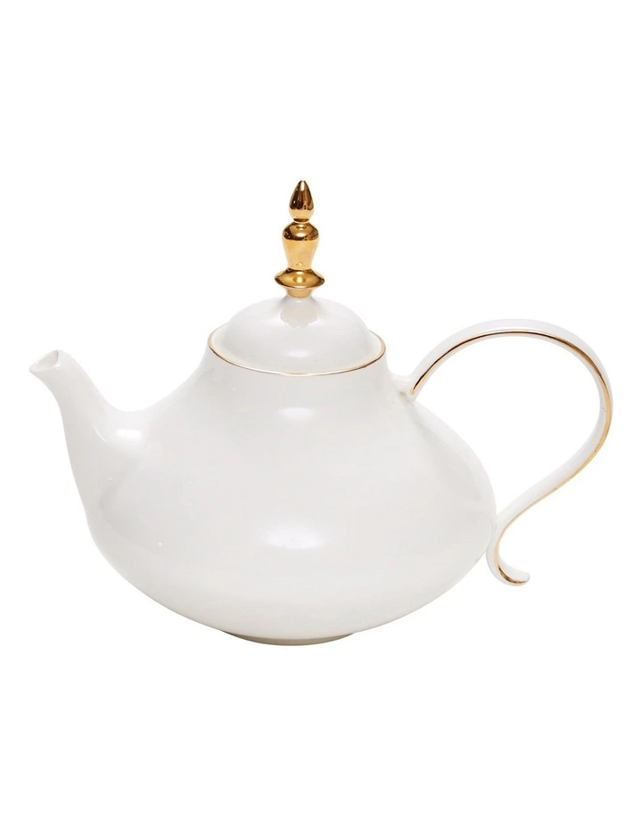 Salt&Pepper Eclectic 1.1L Teapot White 2 Salt&Pepper Eclectic 1.1L Teapot White - Image 2