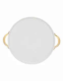 Salt&Pepper Eclectic 30cm Tray with Handles White 7 Salt&Pepper Eclectic 30cm Tray with Handles White -Dining Shop 321690250 2 720x928