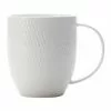 Maxwell & Williams White Basics 350ml Diamonds Coupe Mug