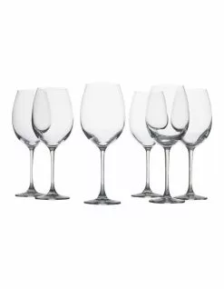 Maxwell & Williams Mansion Set of 6 360ml Red Wine Glass Gift Boxed