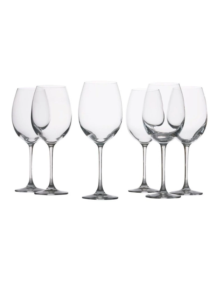 Maxwell & Williams Mansion Set of 6 360ml Red Wine Glass Gift Boxed 1 Maxwell & Williams Mansion Set of 6 360ml Red Wine Glass Gift Boxed