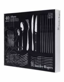 Stanley Rogers Albany 40 Piece Steak Knives Set Stainless Steel 6 Stanley Rogers Albany 40 Piece Steak Knives Set Stainless Steel -Dining Shop 338356900 3 1 720x928