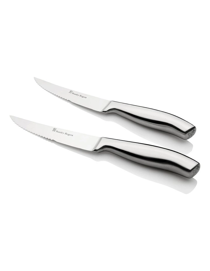 Stanley Rogers Imperial 6 Piece Steak Knife Set Stainless Steel 1 Stanley Rogers Imperial 6 Piece Steak Knife Set Stainless Steel