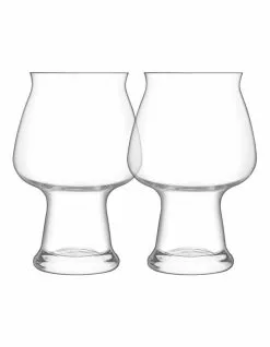 Luigi Bormioli Set of 2 500ml Birrateque Cider Glass Clear -Dining Shop 420409000 3 1 720x928