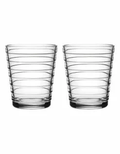 IITTALA Aino Aalto Set Of 2 Tumbler Clear
