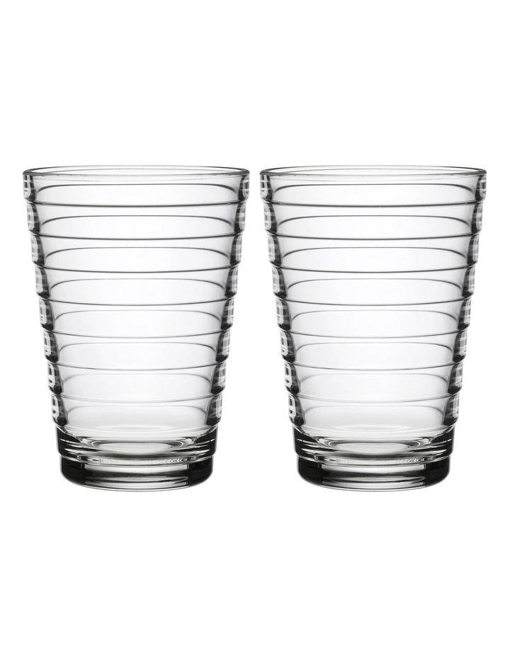 IITTALA Aino Aalto Set Of 2 Highball Clear 1 IITTALA Aino Aalto Set Of 2 Highball Clear