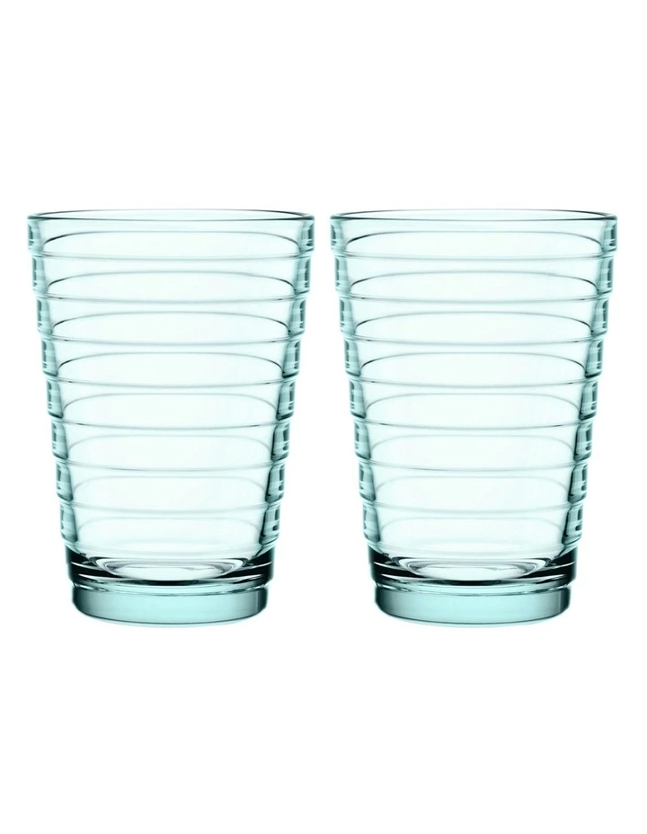 IITTALA Aino Aalto Set Of 2 Highball Green 1 IITTALA Aino Aalto Set Of 2 Highball Green