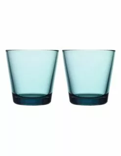 IITTALA Kartio Set Of 2 Tumbler Sea Blue