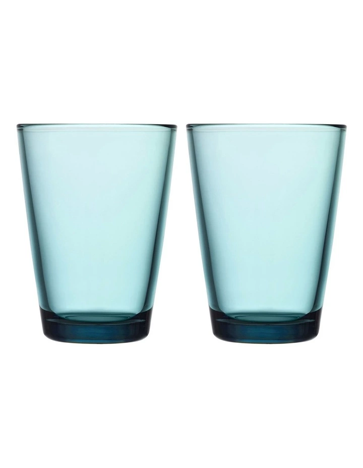IITTALA Kartio Set Of 2 Highball Sea Blue 1 IITTALA Kartio Set Of 2 Highball Sea Blue
