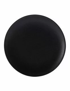 Maxwell & Williams Caviar 20cm Coupe Plate Black