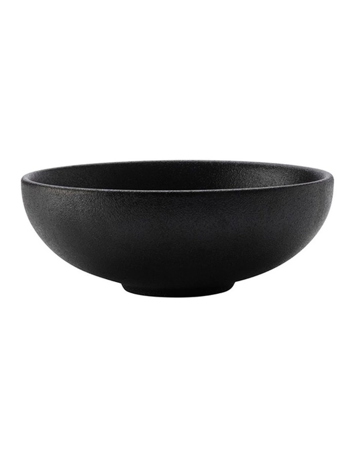 Maxwell & Williams Caviar 15.5x6cm Coupe Bowl Black 1 Maxwell & Williams Caviar 15.5x6cm Coupe Bowl Black