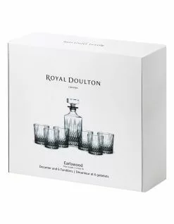 Royal Doulton Earlswood 7pc Decanter Set 5 Royal Doulton Earlswood 7pc Decanter Set -Dining Shop 502290730 3 720x928