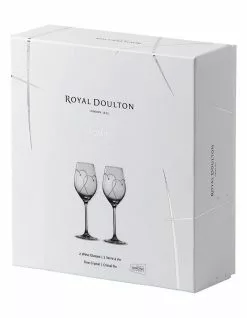 Royal Doulton Promises Two Hearts Entwined Wine Glass 2 Pack -Dining Shop 502292170 3 720x928