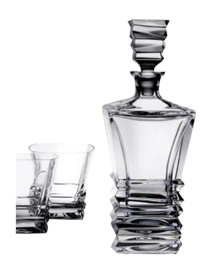 Royal Doulton Prism 5pc Decanter Set 2 Royal Doulton Prism 5pc Decanter Set - Image 2
