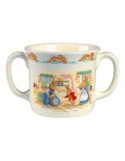 Royal Doulton Bunnykins Two Handled Mug Multicolour