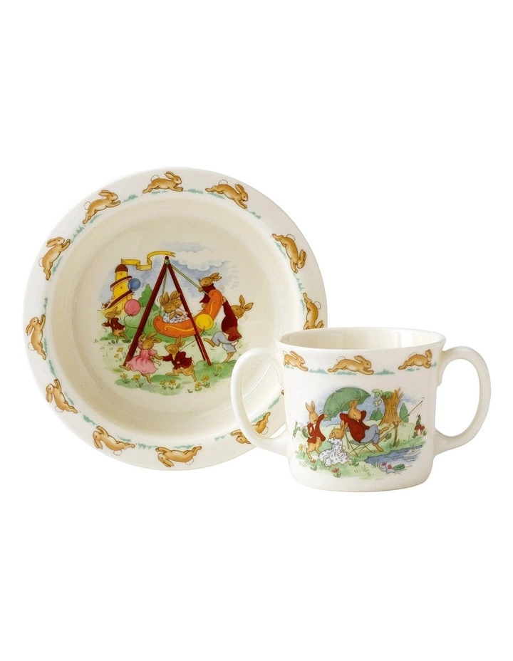 Royal Doulton Bunnykins 2pc Baby Set 1 Royal Doulton Bunnykins 2pc Baby Set