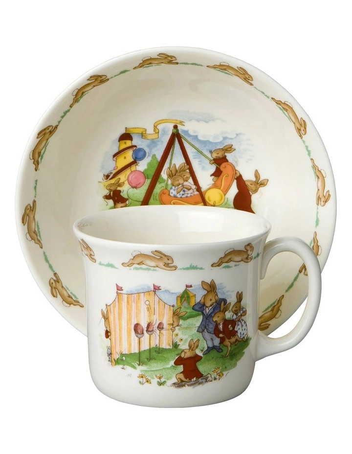 Royal Doulton Bunnykins 2pc Infant Set 1 Royal Doulton Bunnykins 2pc Infant Set