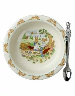 Royal Doulton Bunnykins 2pc Nursery Set