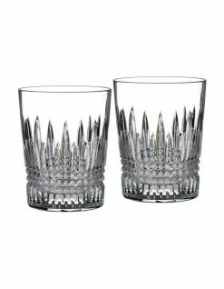 Waterford Lismore Set of 2 355ml Diamond Tumbler