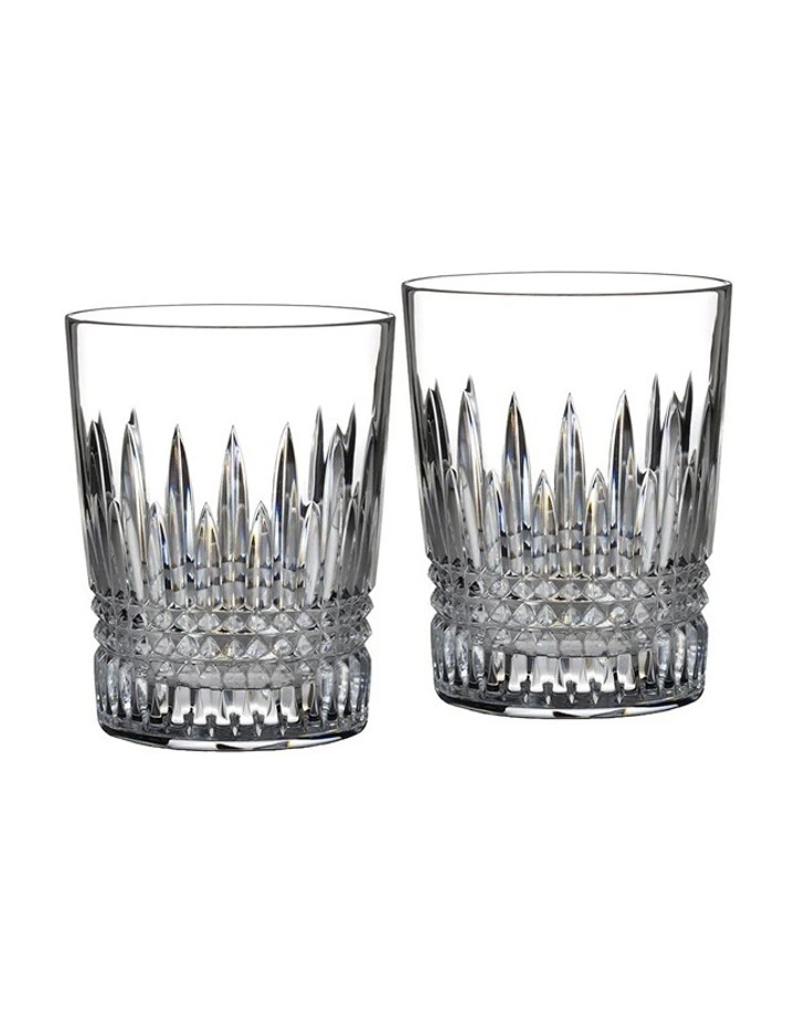 Waterford Lismore Set of 2 355ml Diamond Tumbler 1 Waterford Lismore Set of 2 355ml Diamond Tumbler