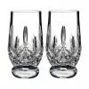 Waterford Lismore Connoisseur Footed Tumbler Pair