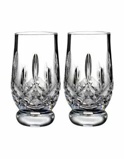 Waterford Lismore Connoisseur Footed Tumbler Pair