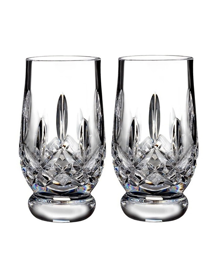 Waterford Lismore Connoisseur Footed Tumbler Pair 1 Waterford Lismore Connoisseur Footed Tumbler Pair
