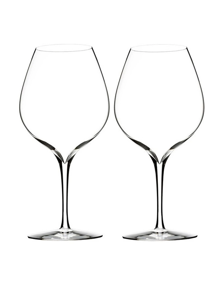 Waterford Elegance Merlot Set of 2 Wine Glass 1 Waterford Elegance Merlot Set of 2 Wine Glass