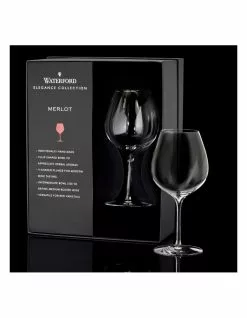 Waterford Elegance Merlot Set of 2 Wine Glass 5 Waterford Elegance Merlot Set of 2 Wine Glass -Dining Shop 502569010 3 720x928