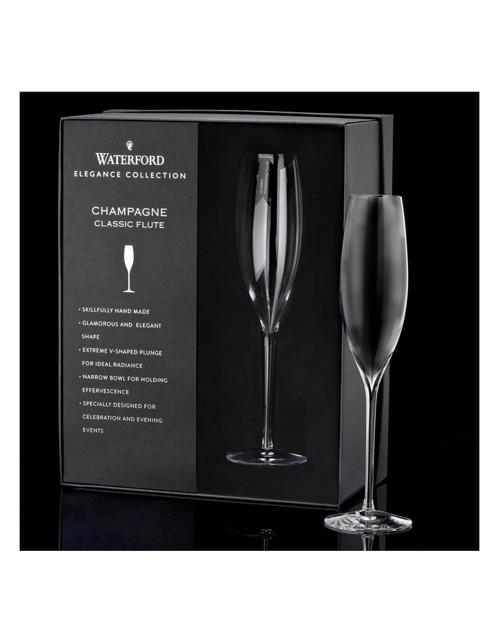 Waterford Elegance Champagne Set of 2 Wine Glass 4 Waterford Elegance Champagne Set of 2 Wine Glass - Image 4