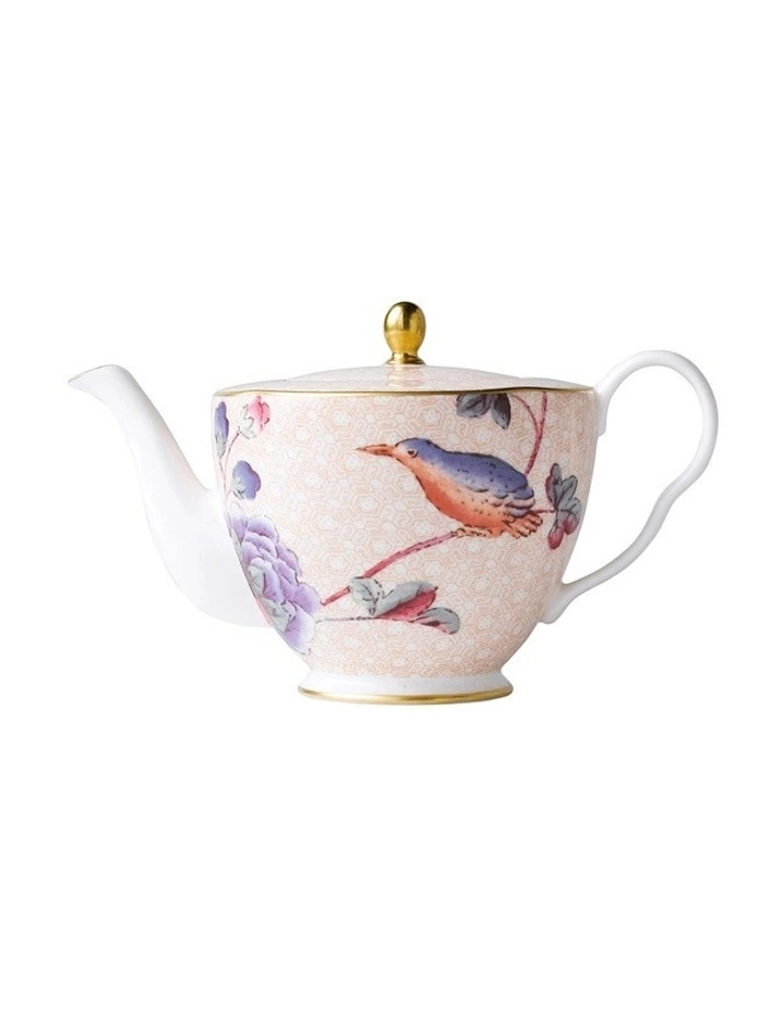 Wedgwood Cuckoo Small Teapot Peach 0.37Ltr 1 Wedgwood Cuckoo Small Teapot Peach 0.37Ltr
