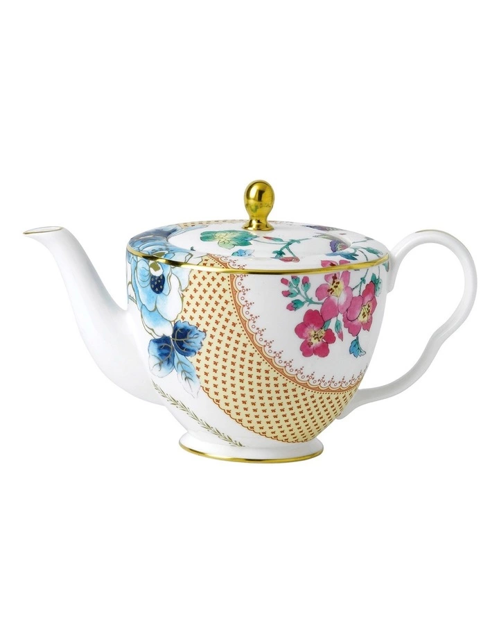 Wedgwood Butterfly Bloom 1L Teapot White 1 Wedgwood Butterfly Bloom 1L Teapot White