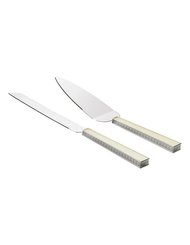Wedgwood Vera Wang With Love Knife & Server 1 Wedgwood Vera Wang With Love Knife & Server
