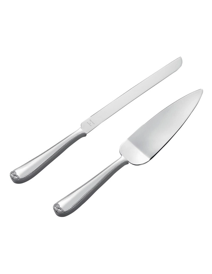 Wedgwood Vera Wang infinity Cake Knife & Server 1 Wedgwood Vera Wang infinity Cake Knife & Server