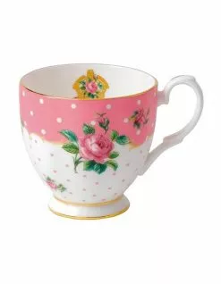 Royal Albert Cheeky 300ml Vintage Mug Pink