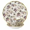 Royal Albert English Chintz 1940 Teacup Saucer Plate Cream