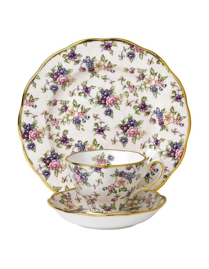 Royal Albert English Chintz 1940 Teacup Saucer Plate Cream 1 Royal Albert English Chintz 1940 Teacup Saucer Plate Cream
