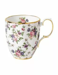 Royal Albert 100 Years English Chintz 1940s Mug