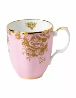 Royal Albert 100 Years Golden Roses 1960s Mug