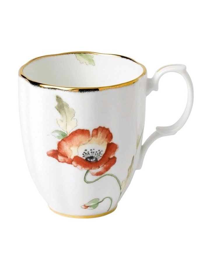 Royal Albert 100 Years Poppy 1970s Mug 1 Royal Albert 100 Years Poppy 1970s Mug